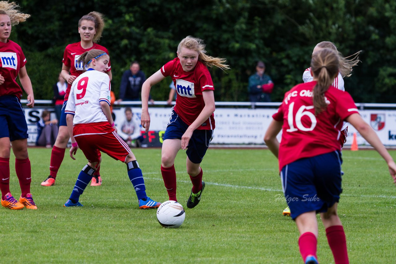 Bild 76 - B-Juniorinnen FFC Oldesloe - Hamburger SV : Ergebnis: 2:8